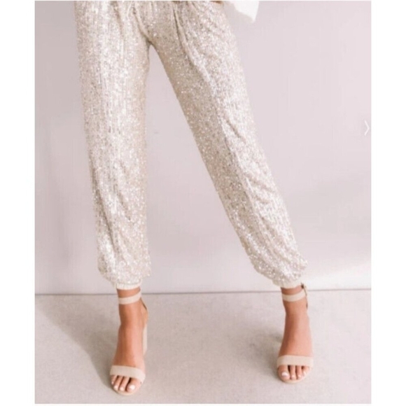 Sequin joggers muche & muchette Size S - Picture 2 of 11